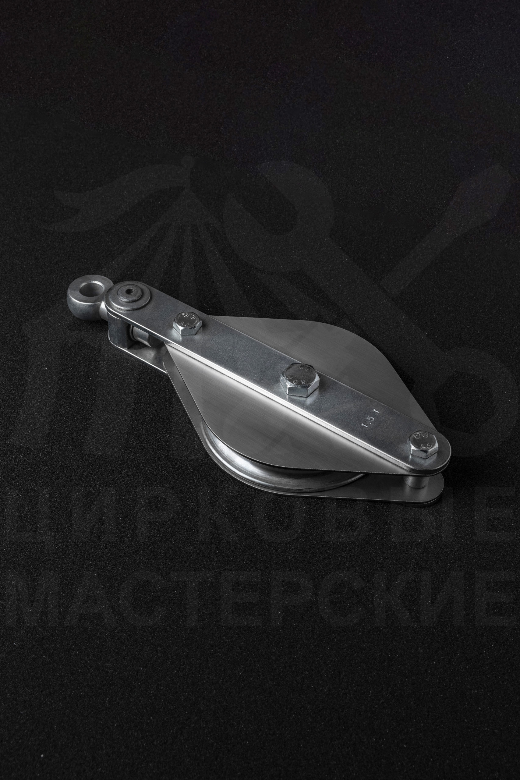 Single Pulley Block for 10–14 mm Steel Wire Rope SWL 1500 kg